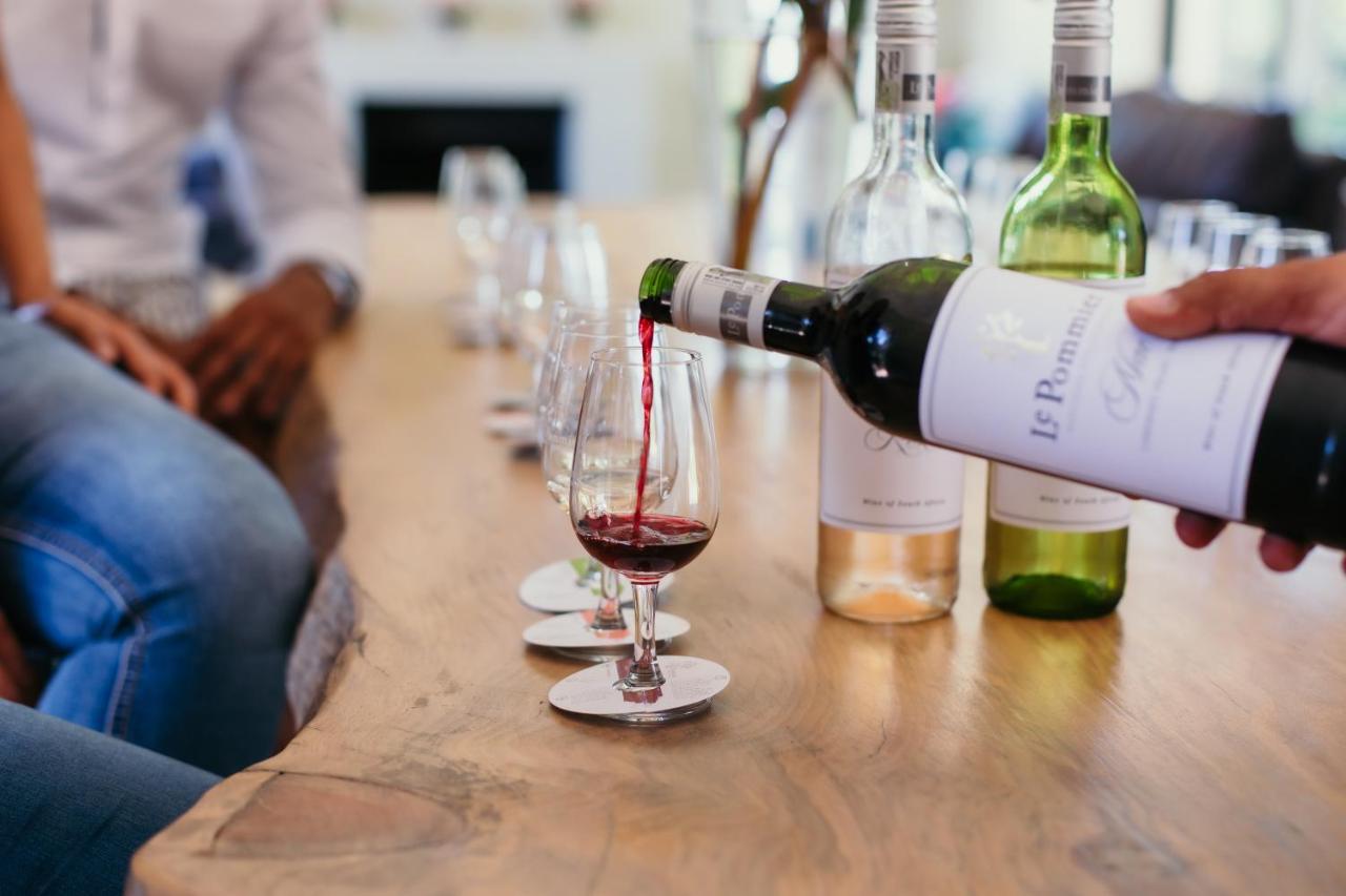 Le Pommier Wine Estate Villa Stellenbosch Ngoại thất bức ảnh